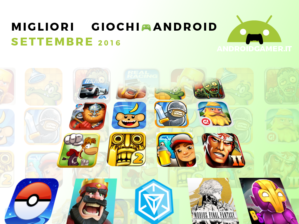 Migliori giochi Android settembre 2016