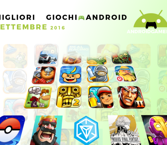 Migliori giochi Android – Settembre 2016