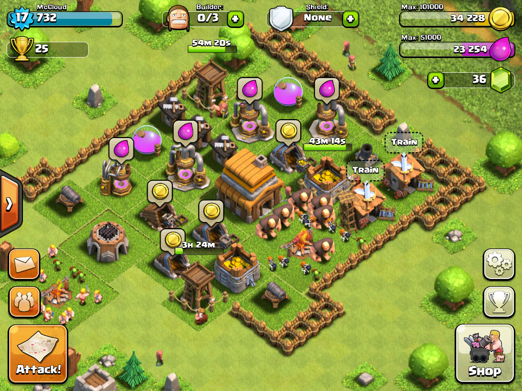 clash clans prima