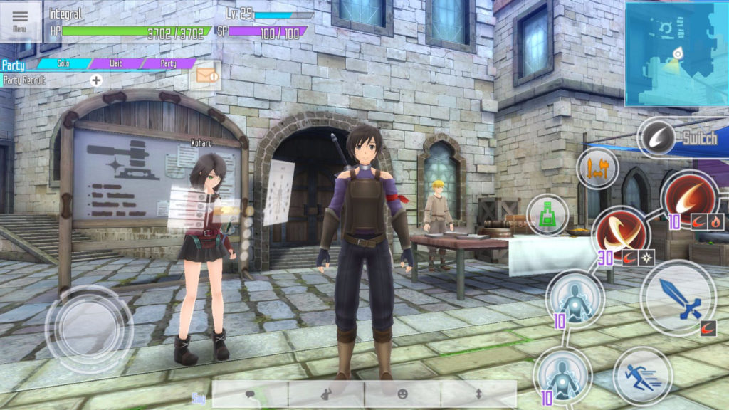 Sword Art Online Integral Factor Screen 2